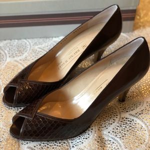 Bruno Magali brown heel